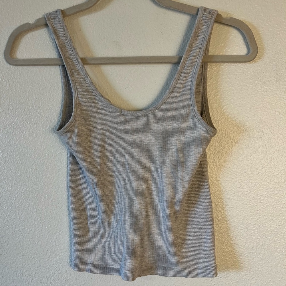Grey Brandy Melville tank top - Picture 2 of 3